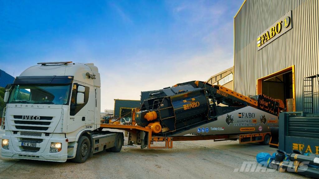 Fabo CENTRALE À BÉTON COMPACTE À BANDE  - 180 M3/H خلاطات خرسانة