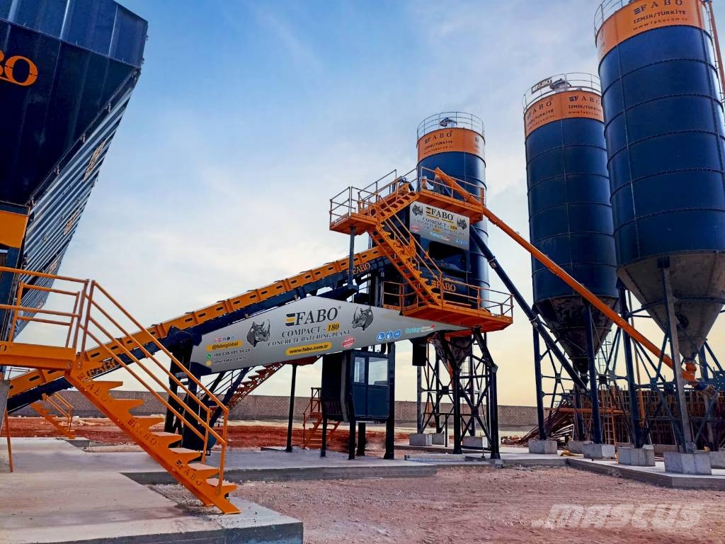 Fabo CENTRALE À BÉTON COMPACTE À BANDE  - 180 M3/H خلاطات خرسانة