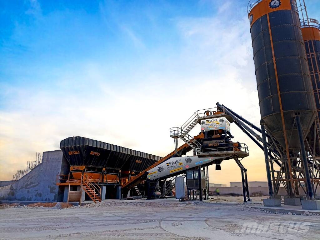 Fabo CENTRALE À BÉTON COMPACTE À BANDE  - 180 M3/H خلاطات خرسانة
