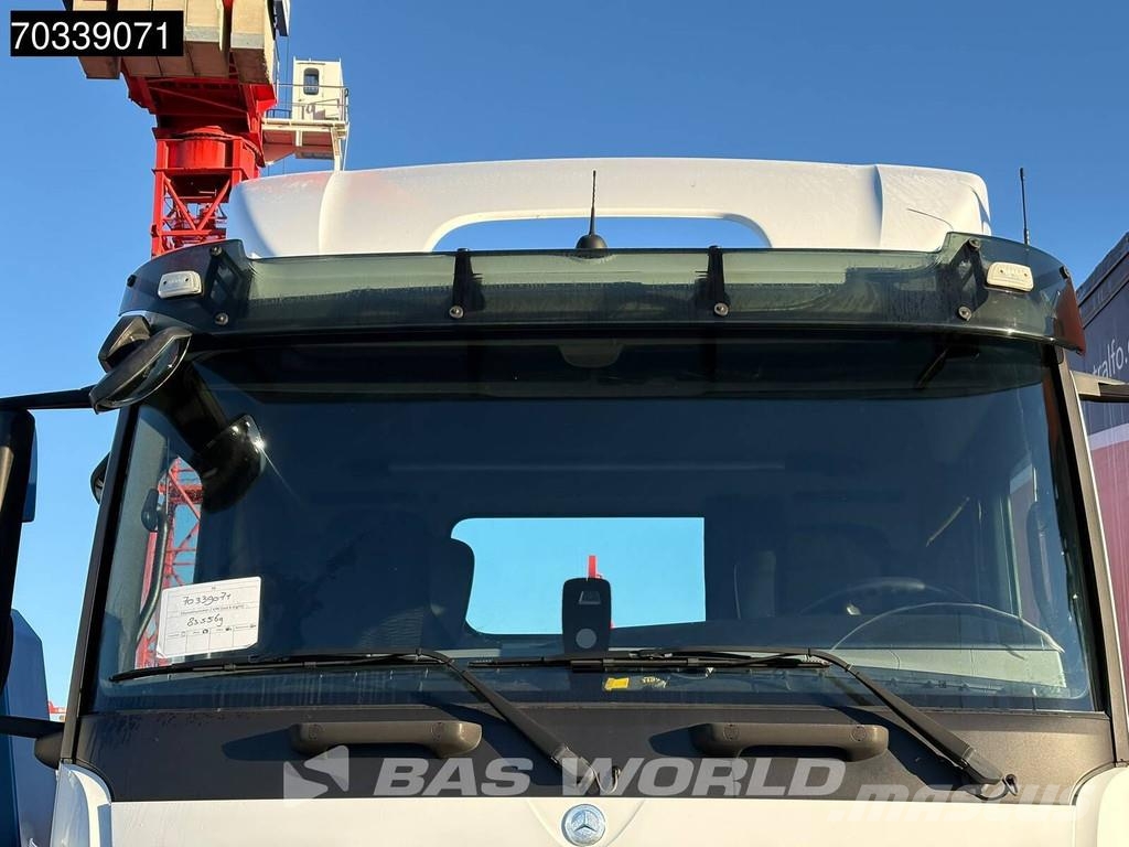 Mercedes-Benz Antos 2540 6X2 Wechselbrücke BDF fifth wheel lenk Razstavljivi tovornjaki z žičnimi dvigali