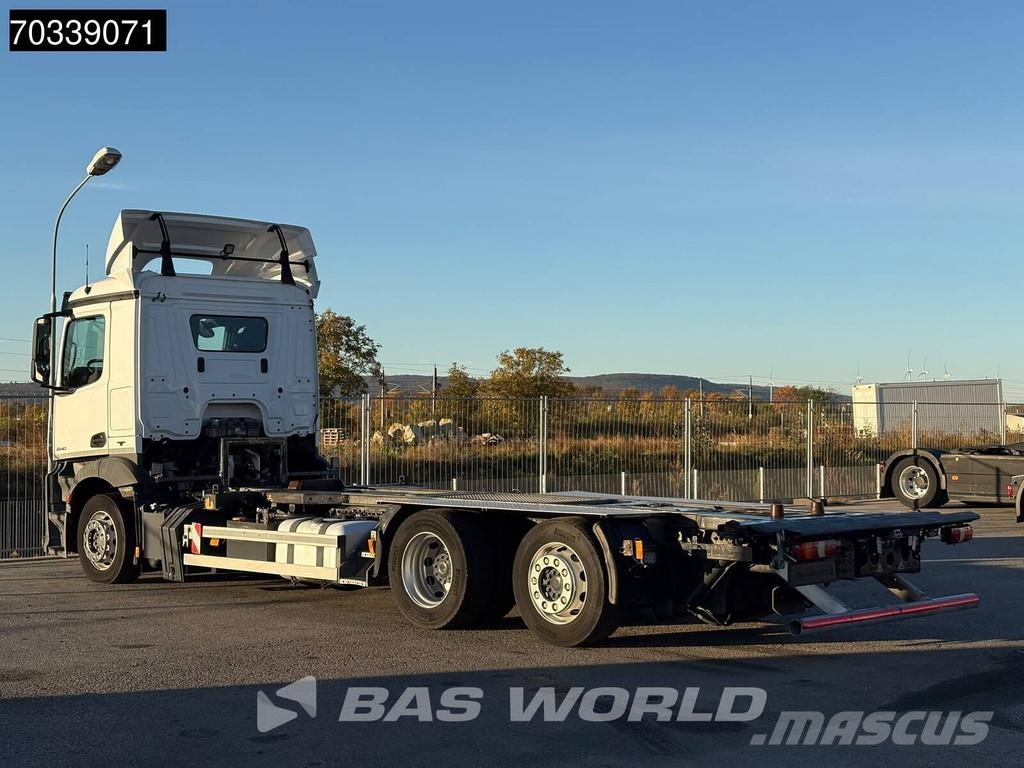 Mercedes-Benz Antos 2540 6X2 Wechselbrücke BDF fifth wheel lenk Multifunkciós teherautók