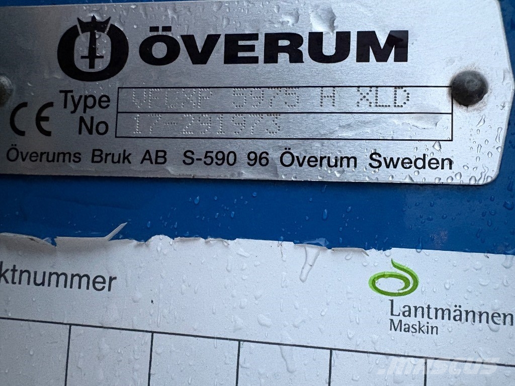 Överum VFCXP 5975 H XLD Obračalni plugi