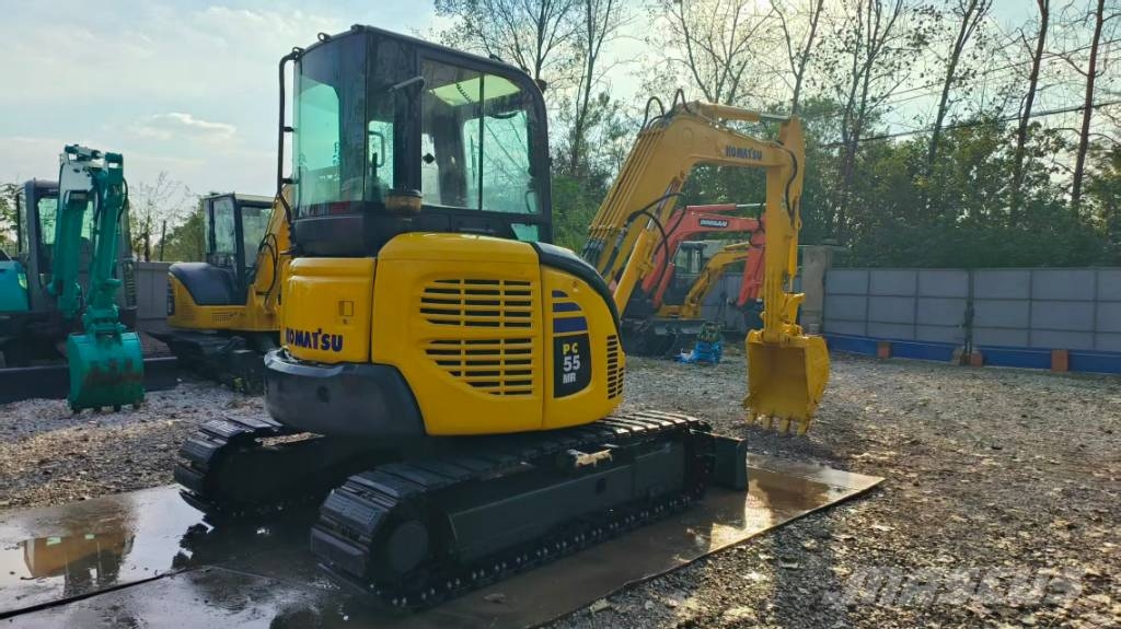 Komatsu PC 55 MR Mini ekskavatörler, 7 tona dek