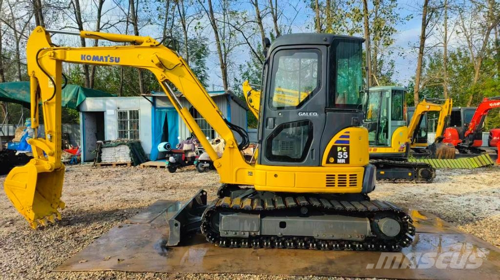 Komatsu PC 55 MR Mini ekskavatörler, 7 tona dek