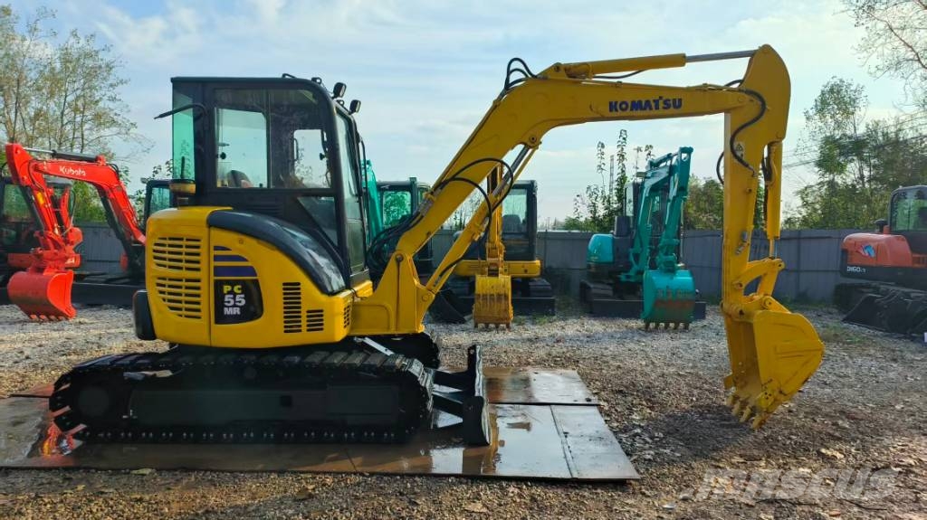 Komatsu PC 55 MR Mini ekskavatörler, 7 tona dek