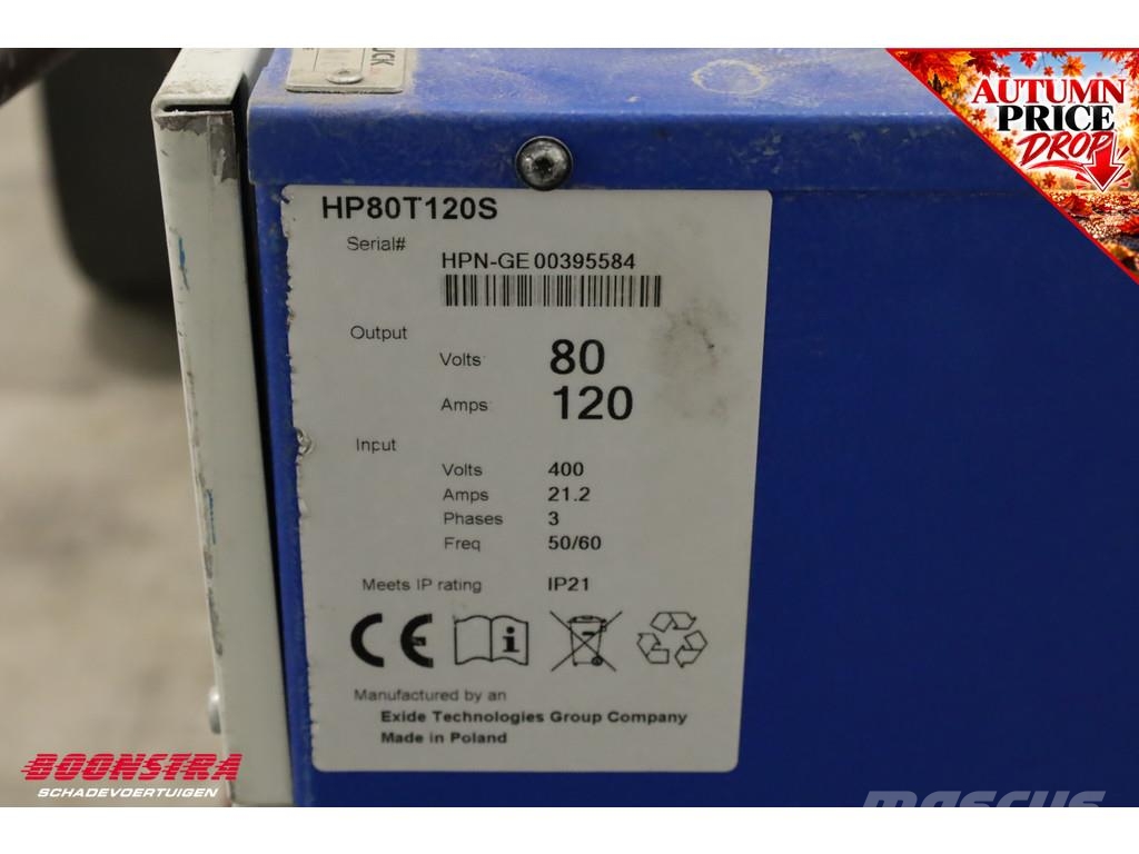 Hyster J5.XN6 BY 2017 8.505 uur Carretillas de horquilla eléctrica