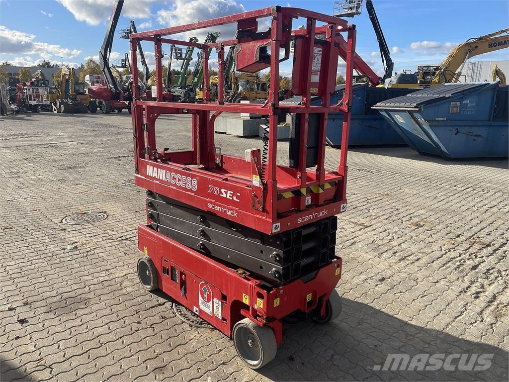 Manitou 78SEC Šķerveida pacēlāji