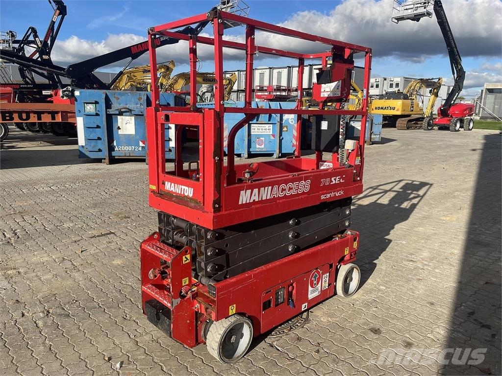 Manitou 78SEC Šķerveida pacēlāji