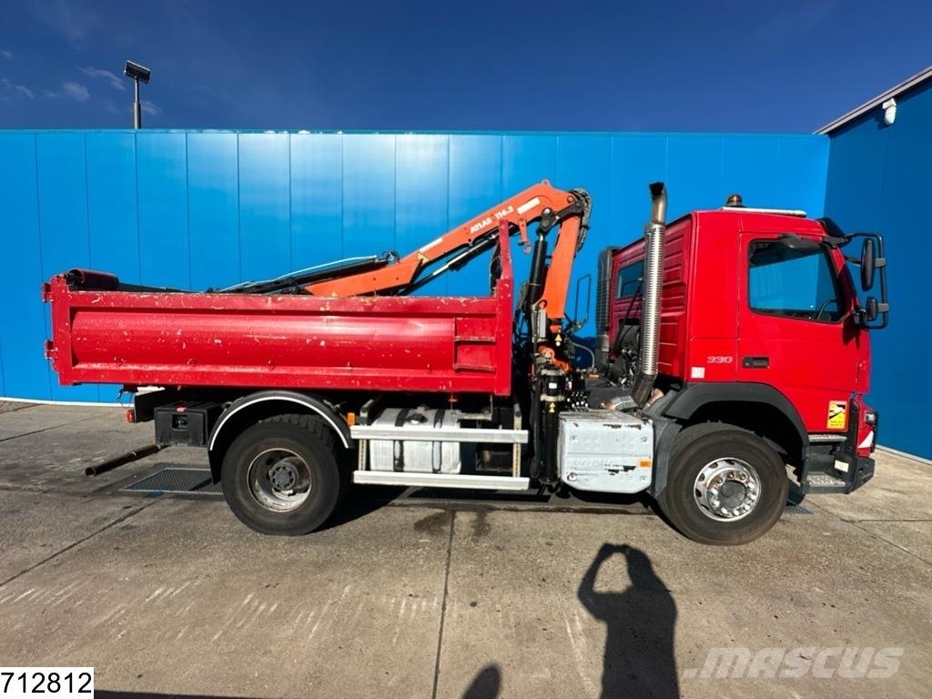 Volvo FMX 330 EURO 6, retarder, manual, Atlas Kipper