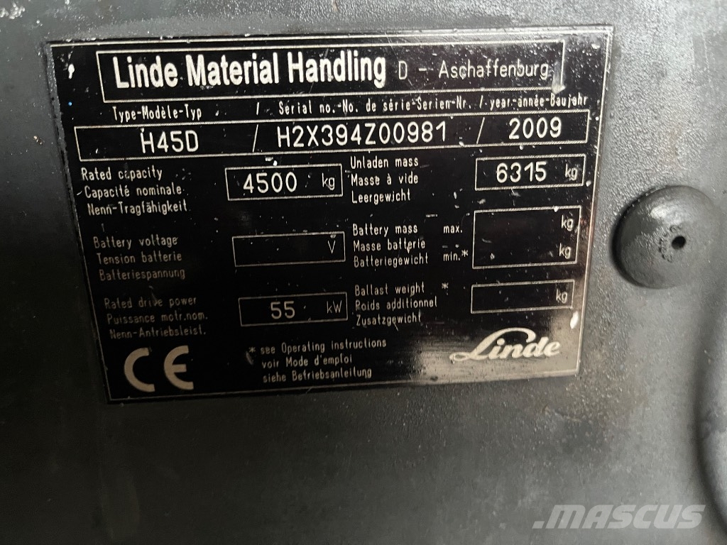 Linde H 45 D Carrelli elevatori diesel