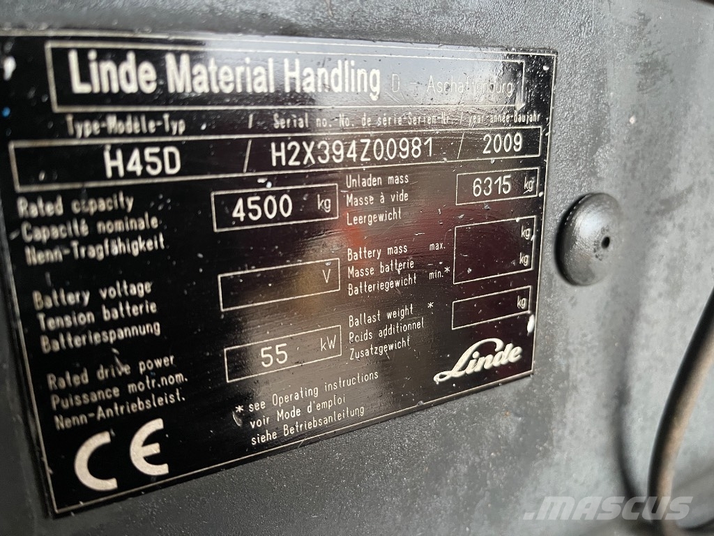 Linde H 45 D Carrelli elevatori diesel