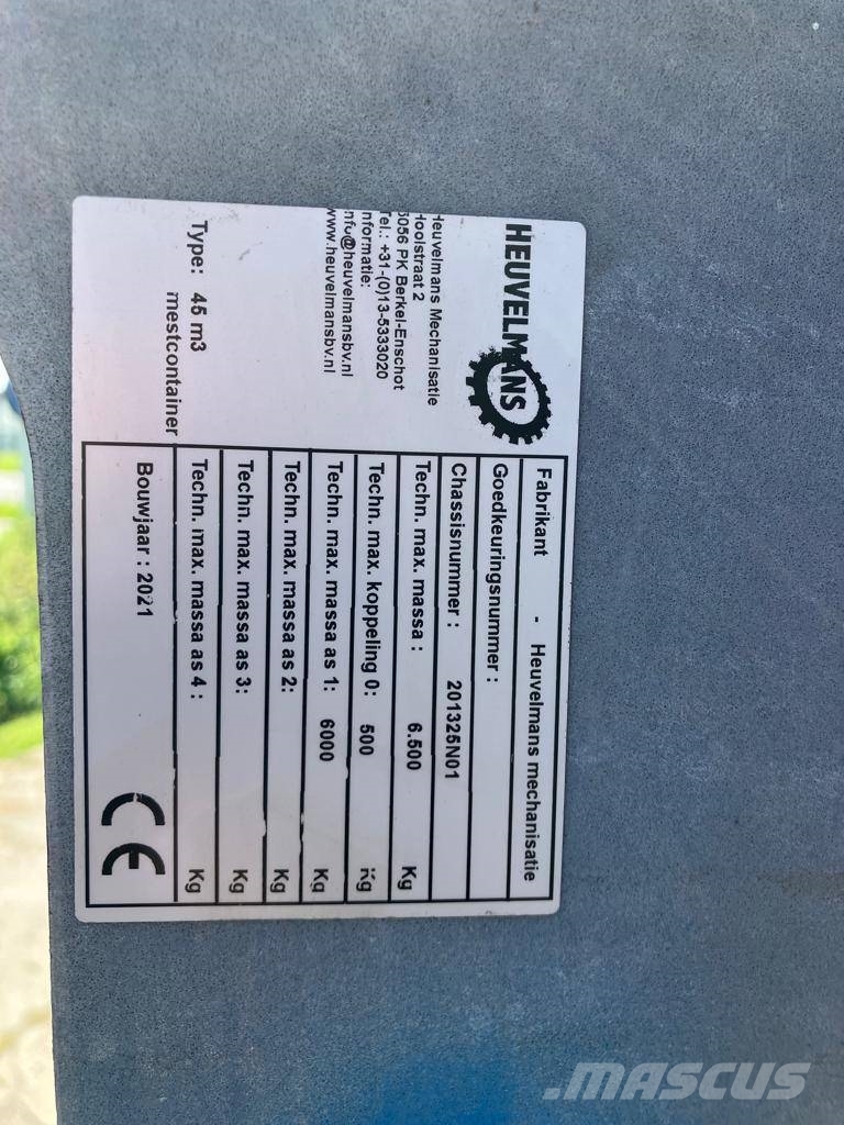 Heuvelmans Mestcontainer Storage containers