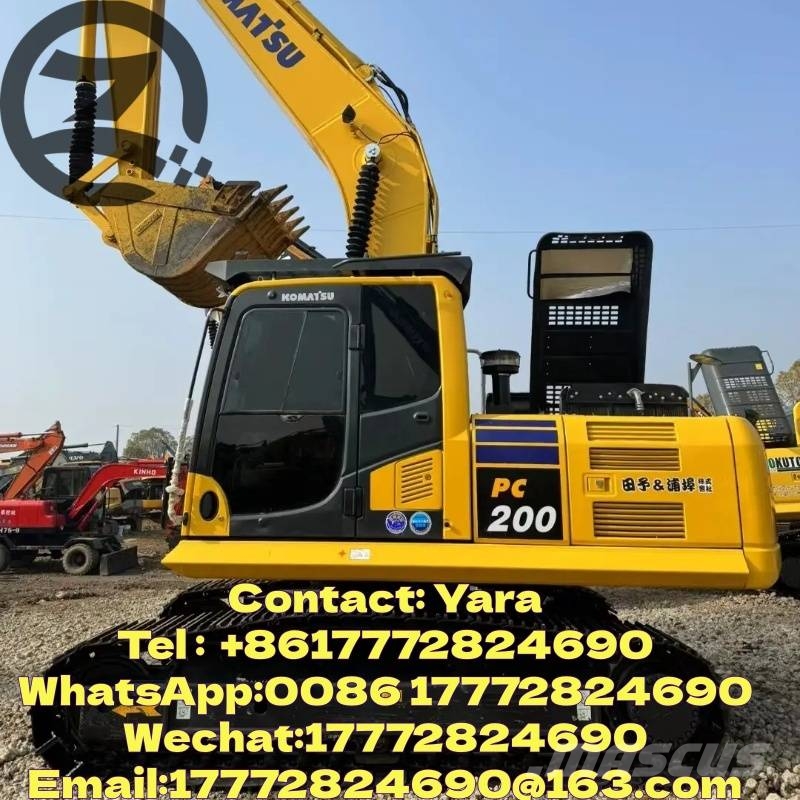 Komatsu PC 200 Bagri goseničarji