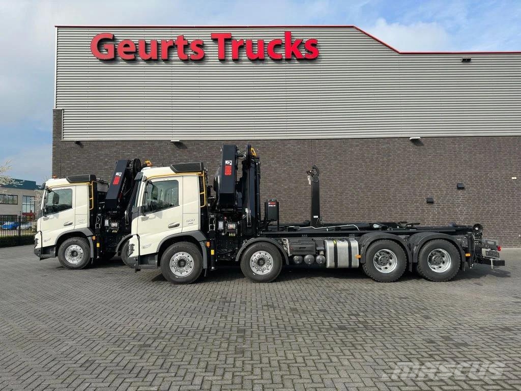Volvo FMX 500 8X4 HIAB HAAKARM + HIAB 548 E-8 KRAAN/KRAN Kamioni sa kranom