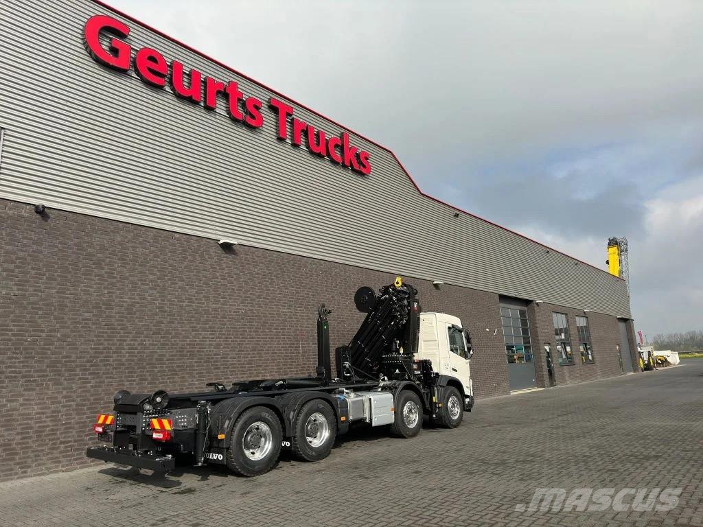 Volvo FMX 500 8X4 HIAB HAAKARM + HIAB 548 E-8 KRAAN/KRAN Kamioni sa kranom