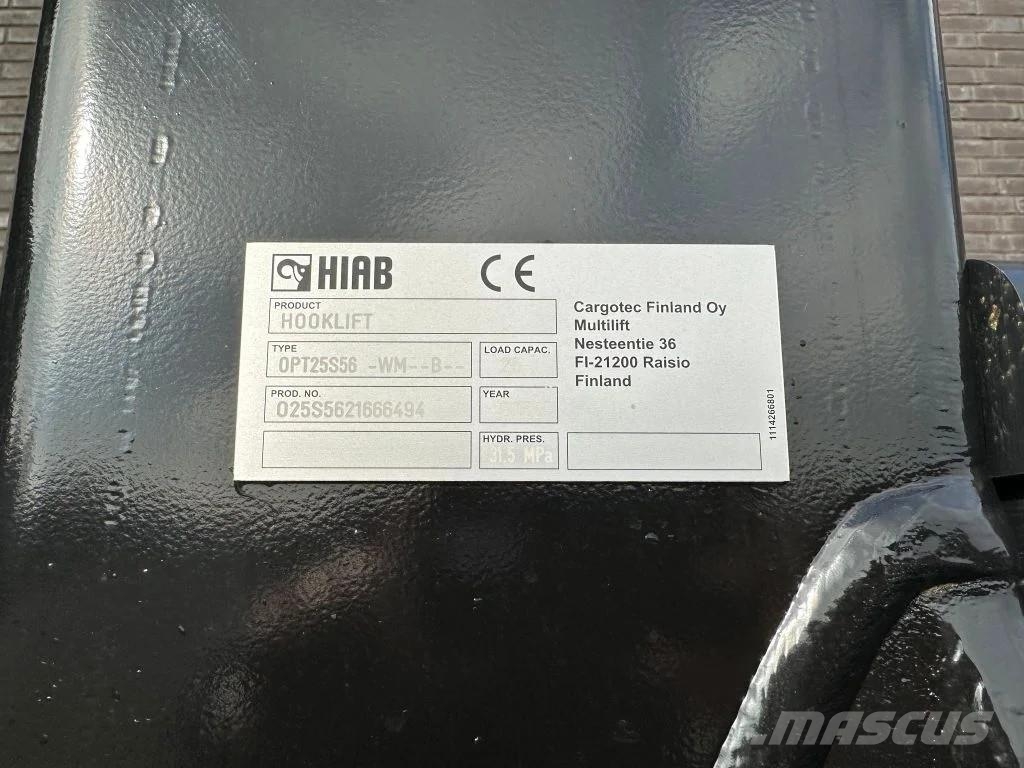 Volvo FMX 500 8X4 HIAB HAAKARM + HIAB 548 E-8 KRAAN/KRAN Kamioni sa kranom