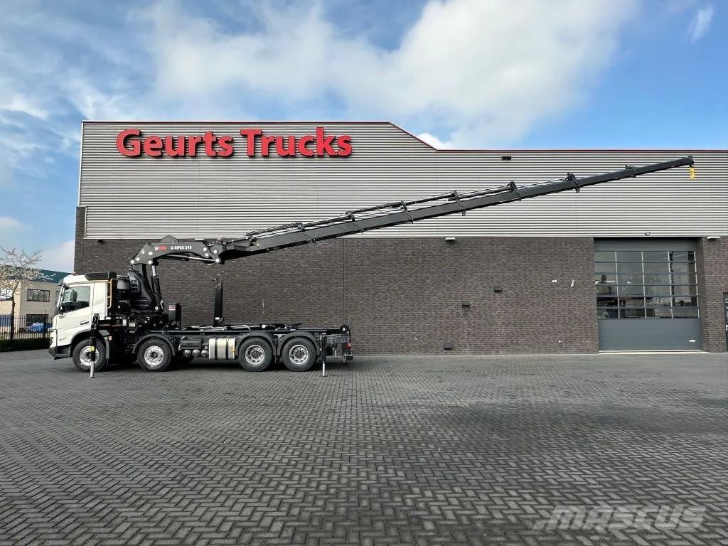 Volvo FMX 500 8X4 HIAB HAAKARM + HIAB 548 E-8 KRAAN/KRAN Kamioni sa kranom
