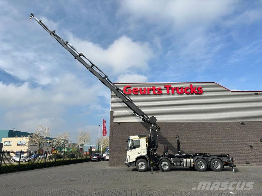 Volvo FMX 500 8X4 HIAB HAAKARM + HIAB 548 E-8 KRAAN/KRAN Kamioni sa kranom