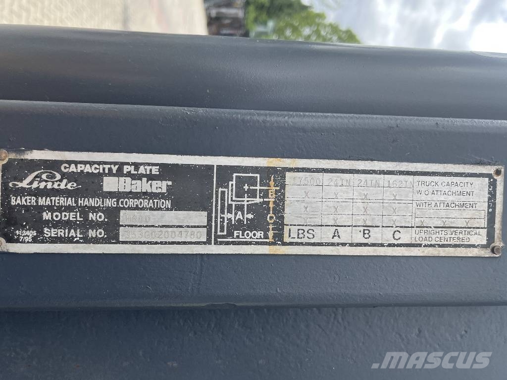 Linde H80D /353/ V-3301 IO Дизельные погрузчики