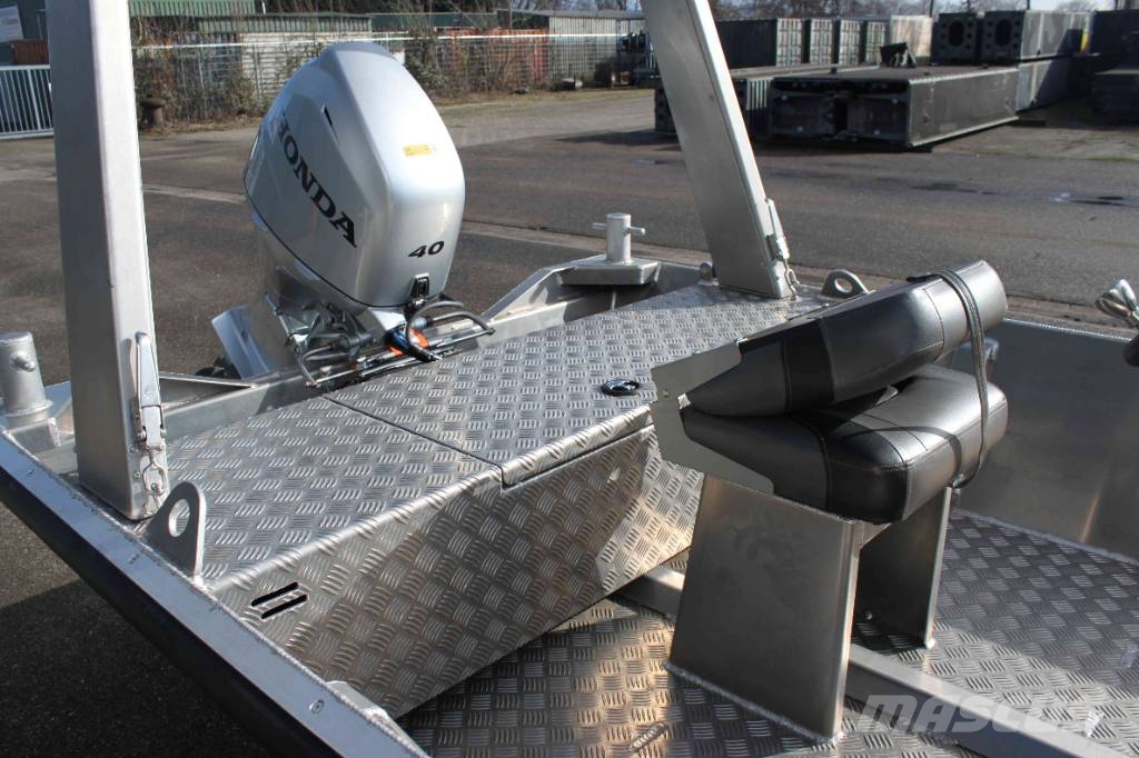 Hascraft Aluminium werkboot Work boats / barges