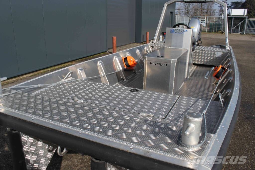  Hascraft Aluminium werkboot Work boats / barges