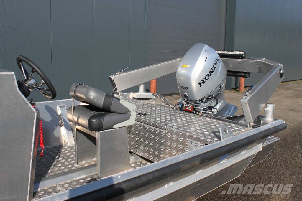  Hascraft Aluminium werkboot Work boats / barges