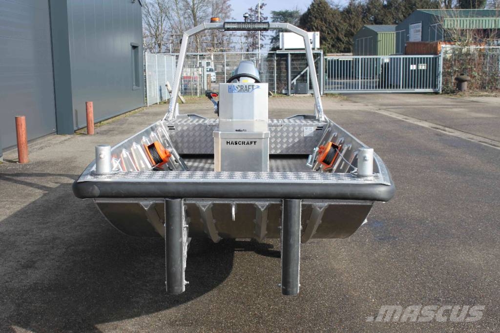  Hascraft Aluminium werkboot Work boats / barges