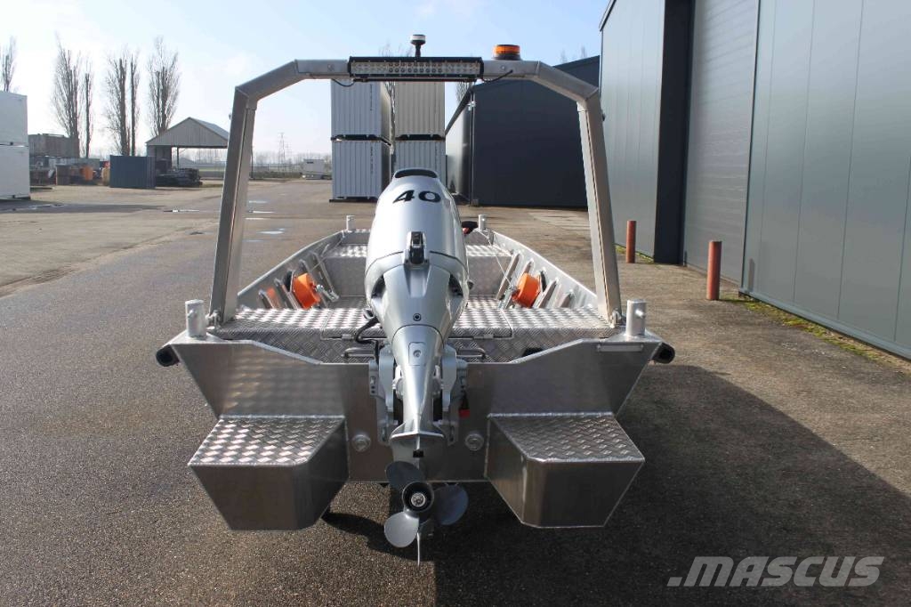  Hascraft Aluminium werkboot Work boats / barges