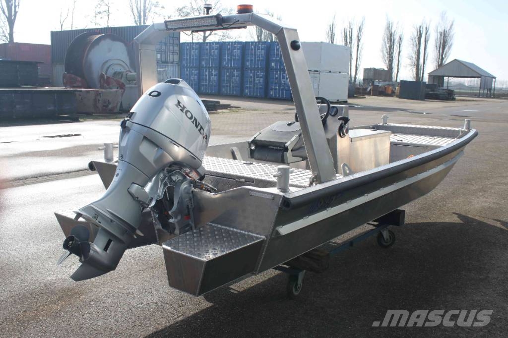  Hascraft Aluminium werkboot Work boats / barges