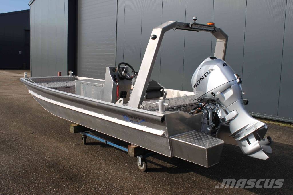  Hascraft Aluminium werkboot Work boats / barges