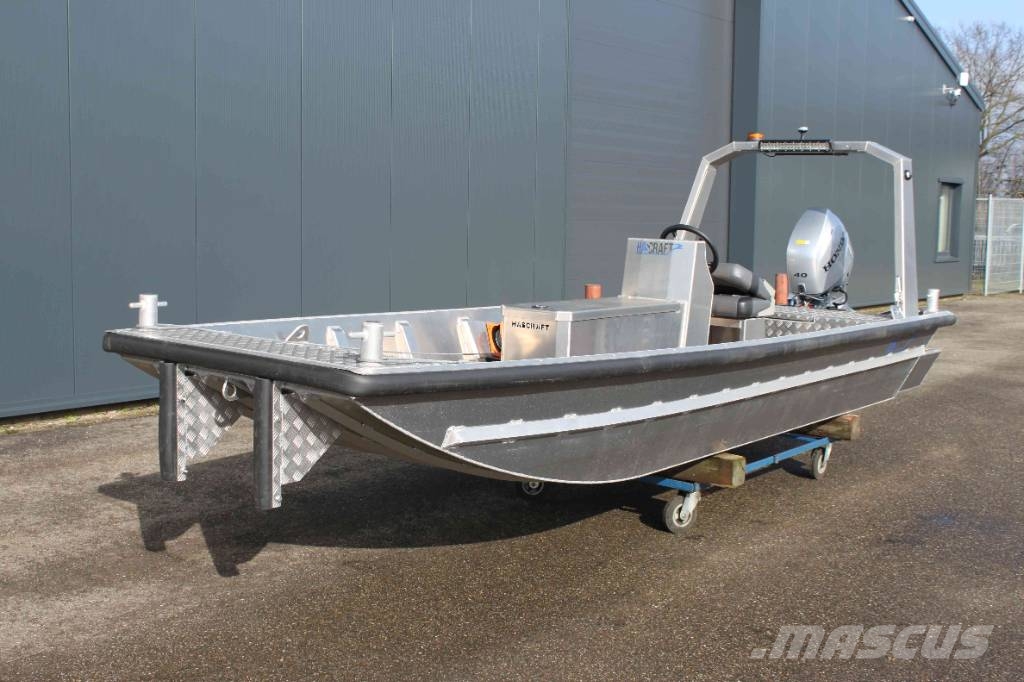  Hascraft Aluminium werkboot Work boats / barges