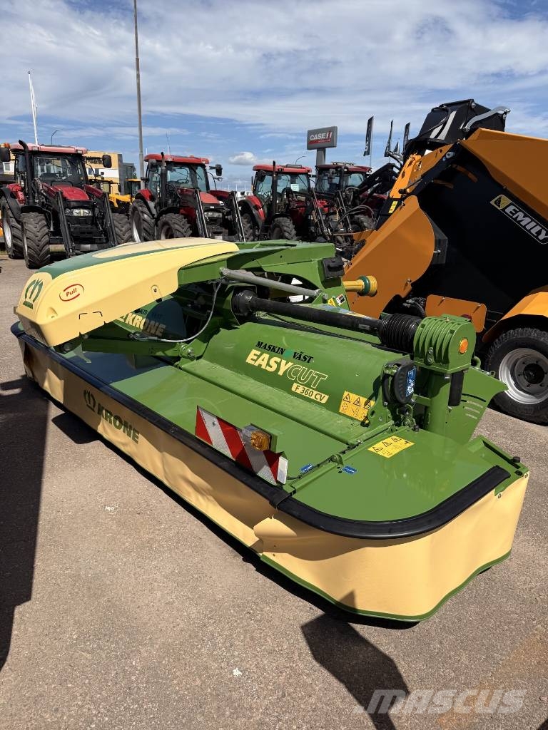 Krone Easy Cut F360 CV Slåmaskiner