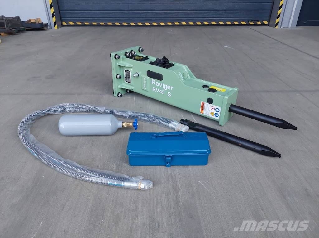Raviger RV45 S hydraulic breaker 2-3,5 T in stock Σφυριά / Σπαστήρες