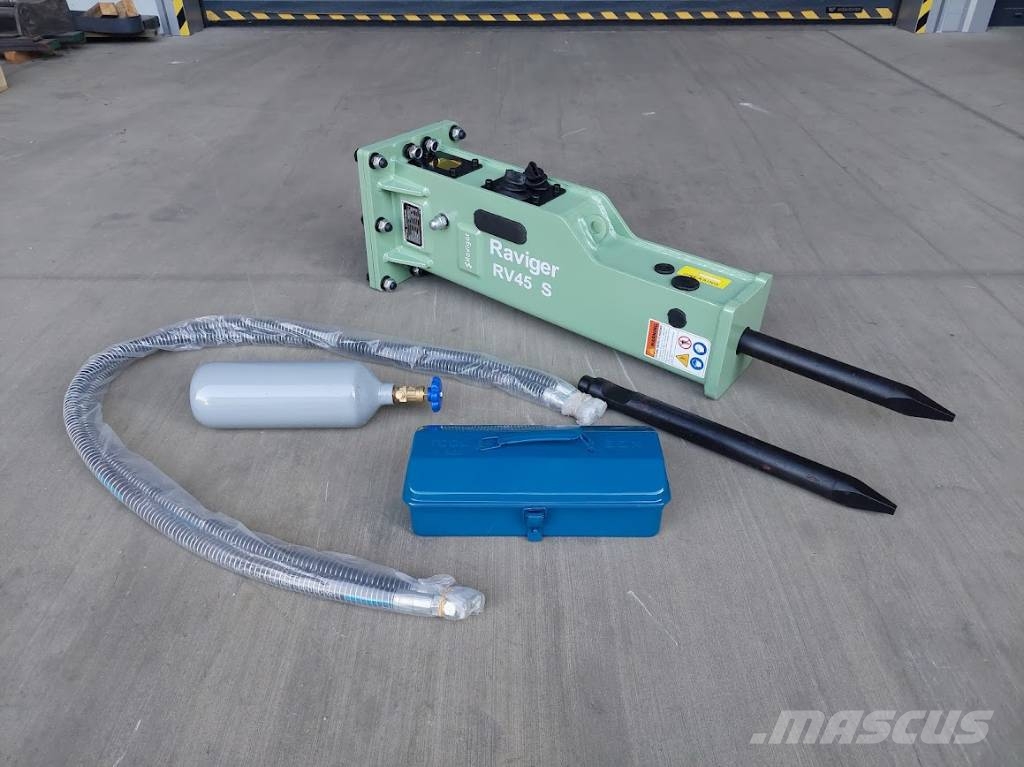 Raviger RV45 S hydraulic breaker 2-3,5 T in stock Σφυριά / Σπαστήρες
