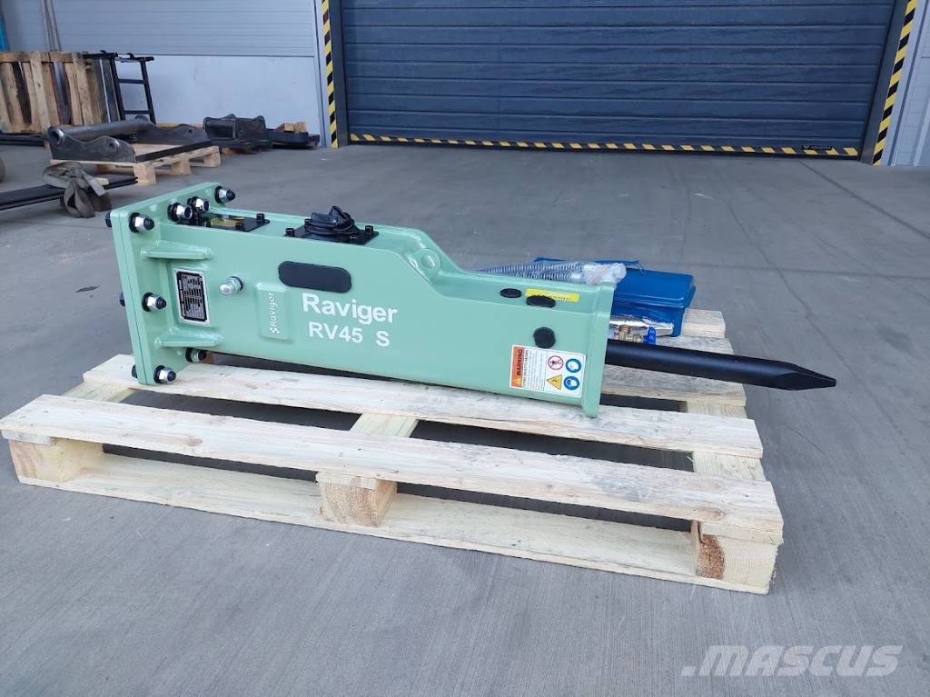 Raviger RV45 S hydraulic breaker 2-3,5 T in stock Σφυριά / Σπαστήρες