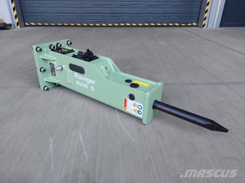 Raviger RV45 S hydraulic breaker 2-3,5 T in stock Σφυριά / Σπαστήρες