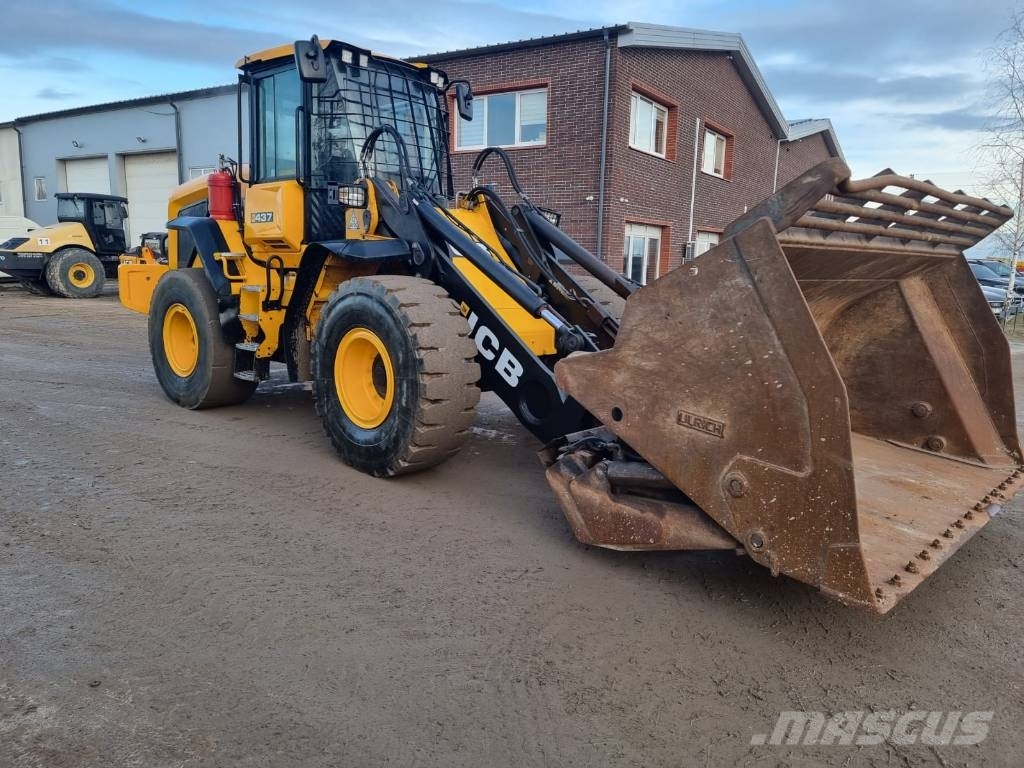 JCB 437 Hi-Tip Naudoti ratiniai krautuvai