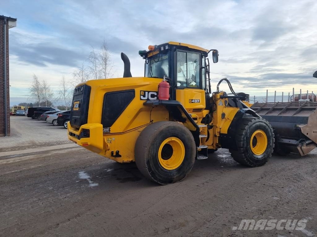 JCB 437 Hi-Tip Naudoti ratiniai krautuvai