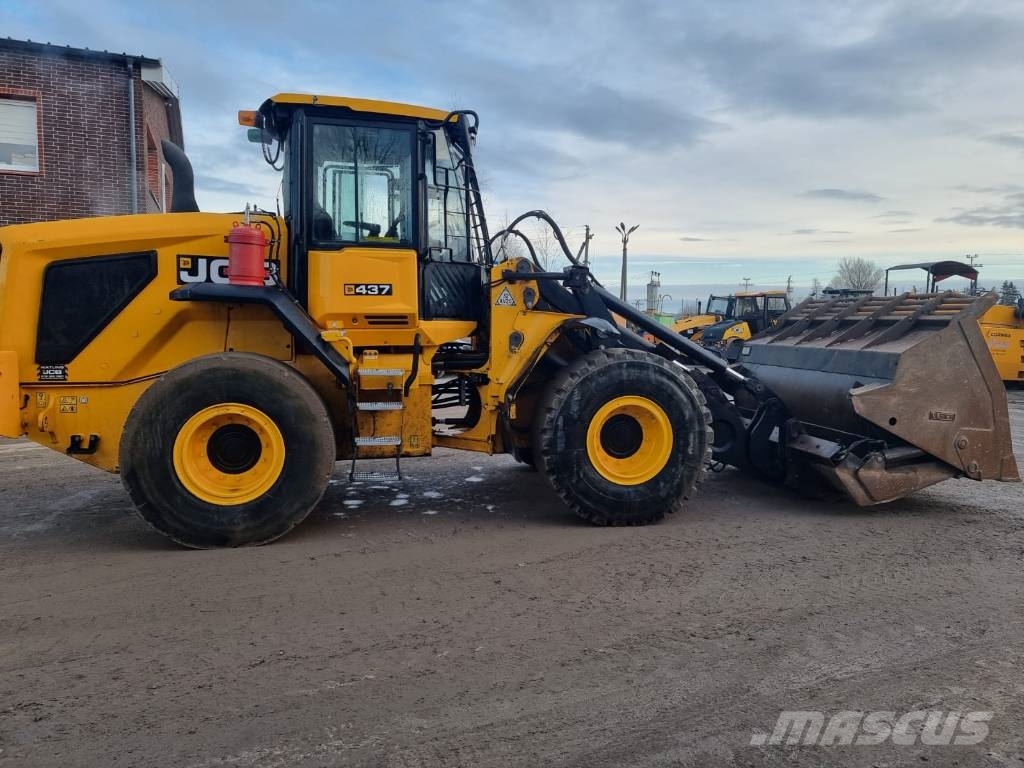 JCB 437 Hi-Tip Naudoti ratiniai krautuvai