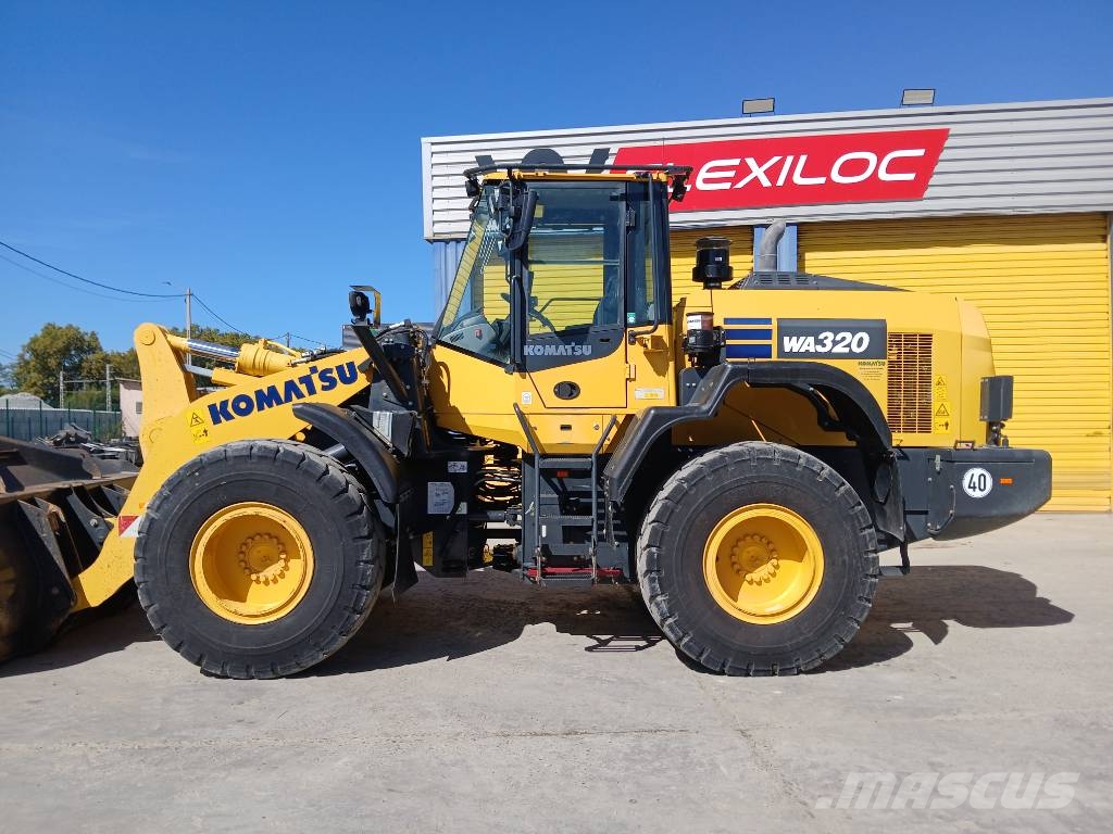 Komatsu WA 320-8 Gumikerekes homlokrakodók