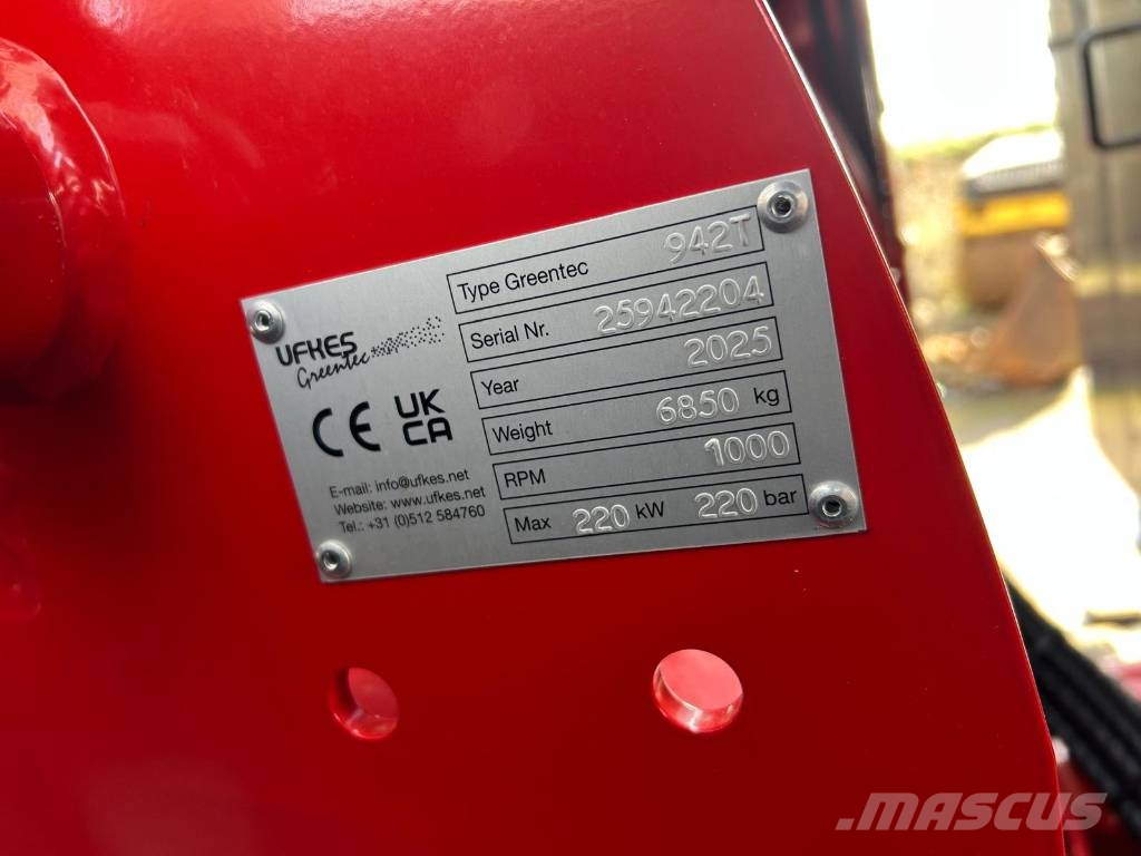 UFKES Greentec 942T Holzhäcksler