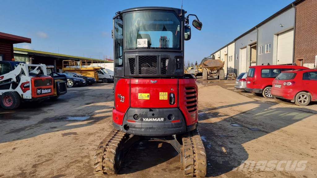 Yanmar Vio 33 Mini kotrók < 7t