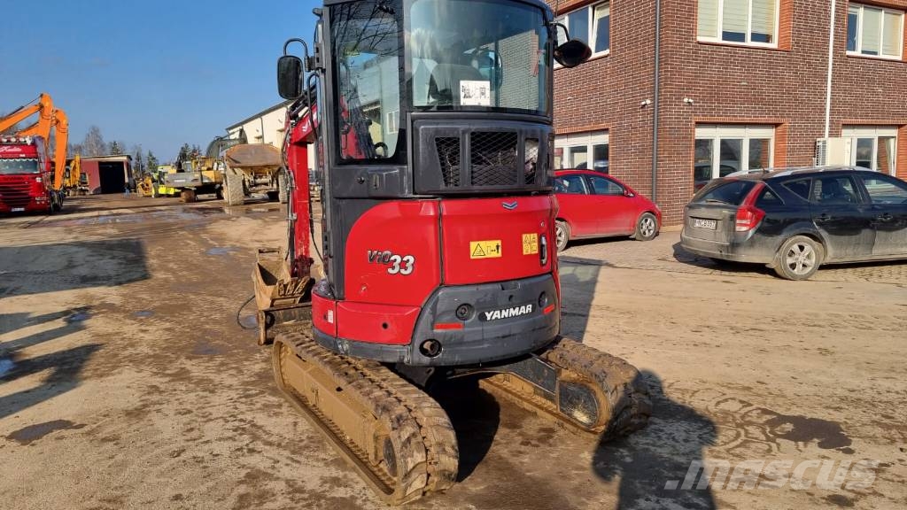Yanmar Vio 33 Mini kotrók < 7t
