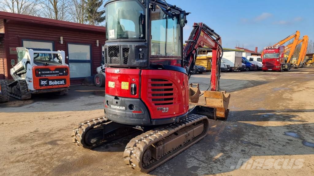 Yanmar Vio 33 Mini kotrók < 7t