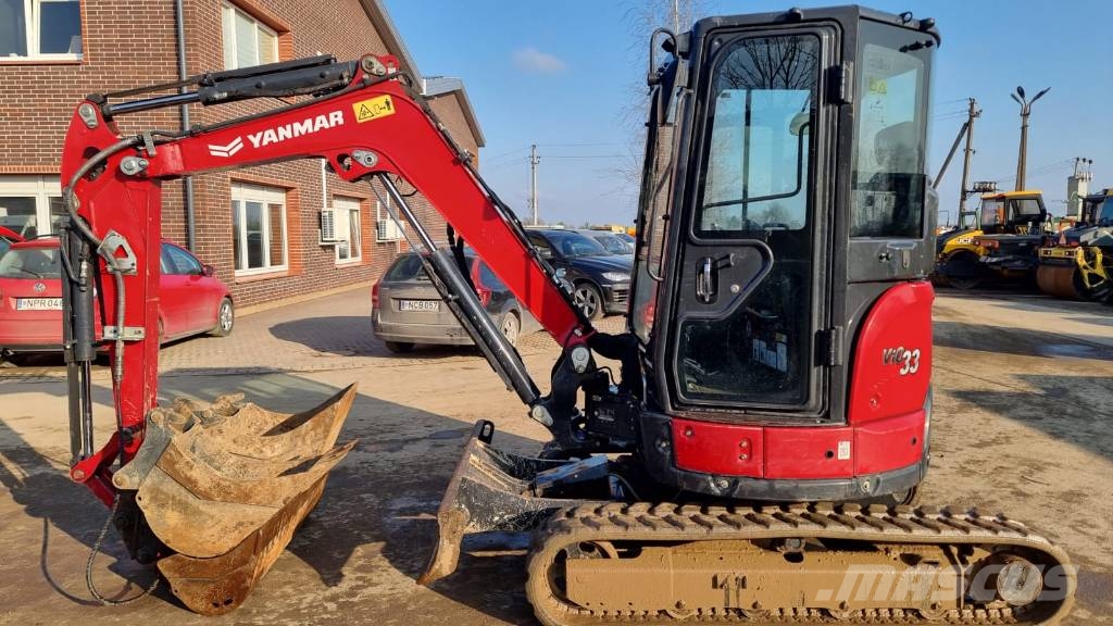 Yanmar Vio 33 Mini kotrók < 7t