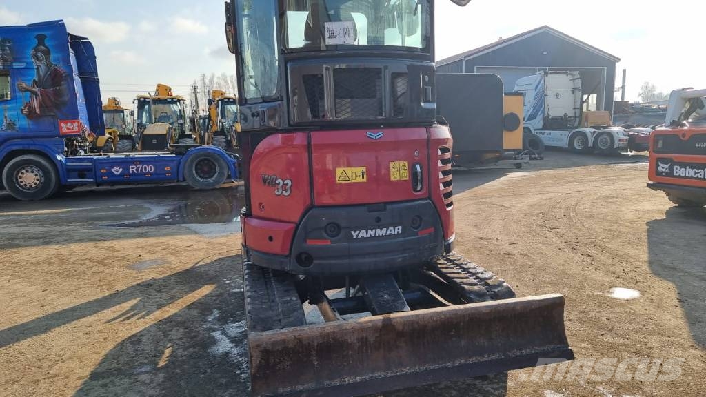 Yanmar Vio 33 Mini kotrók < 7t