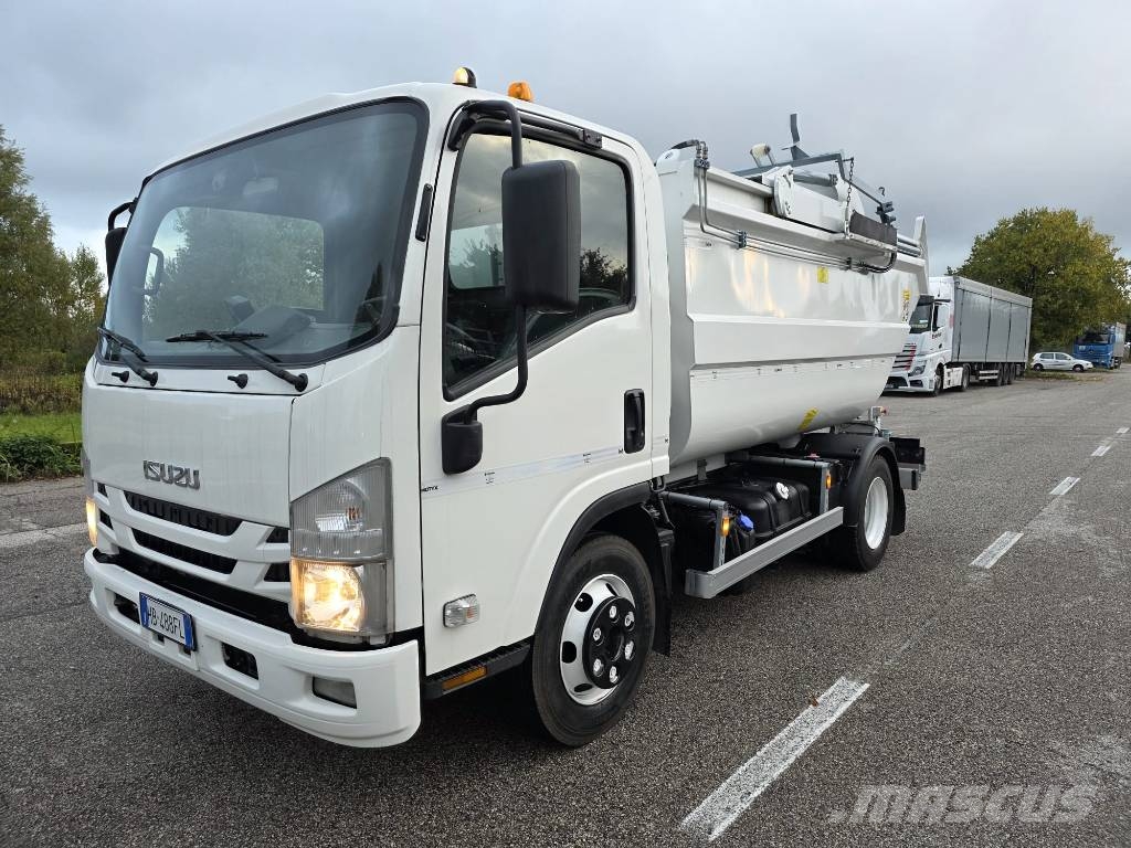 Isuzu P75 E6 Cc 5193 Cv190 Kw140 Passo 2900 E6 شاحنات المخلفات