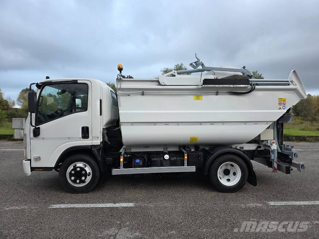 Isuzu P75 E6 Cc 5193 Cv190 Kw140 Passo 2900 E6 شاحنات المخلفات