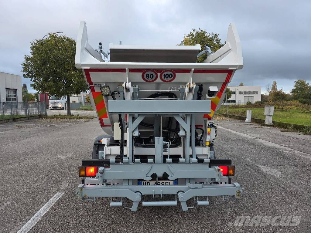 Isuzu P75 E6 Cc 5193 Cv190 Kw140 Passo 2900 E6 شاحنات المخلفات