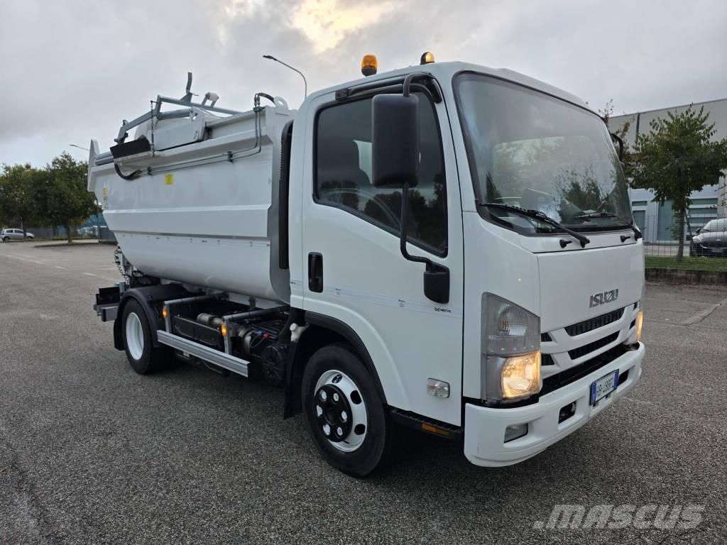 Isuzu P75 E6 Cc 5193 Cv190 Kw140 Passo 2900 E6 شاحنات المخلفات